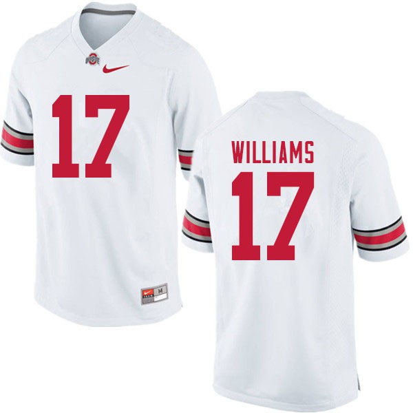 Ohio State Buckeyes #17 Alex Williams Men Embroidery Jersey White